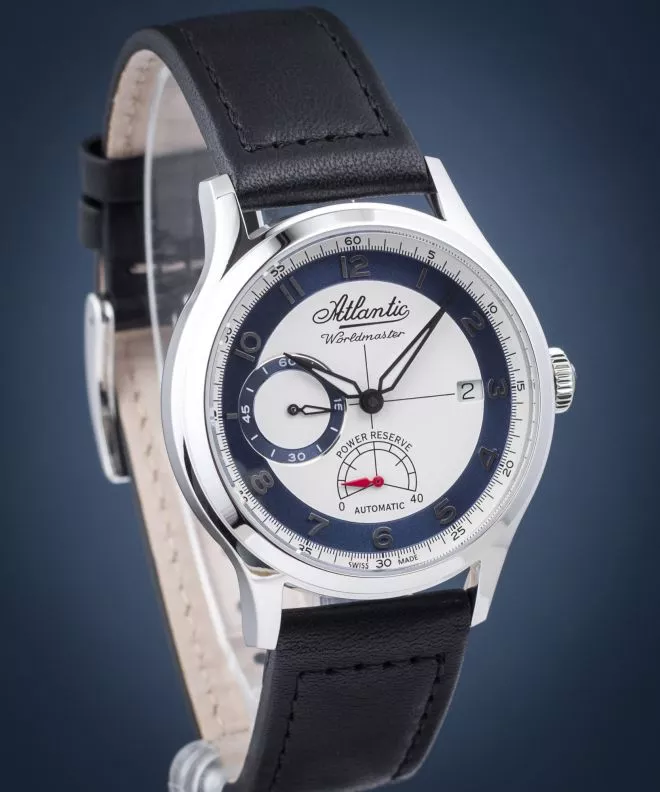 Часовник Мъжки Atlantic Worldmaster Original Power Reserve Automatic 53782.41.13