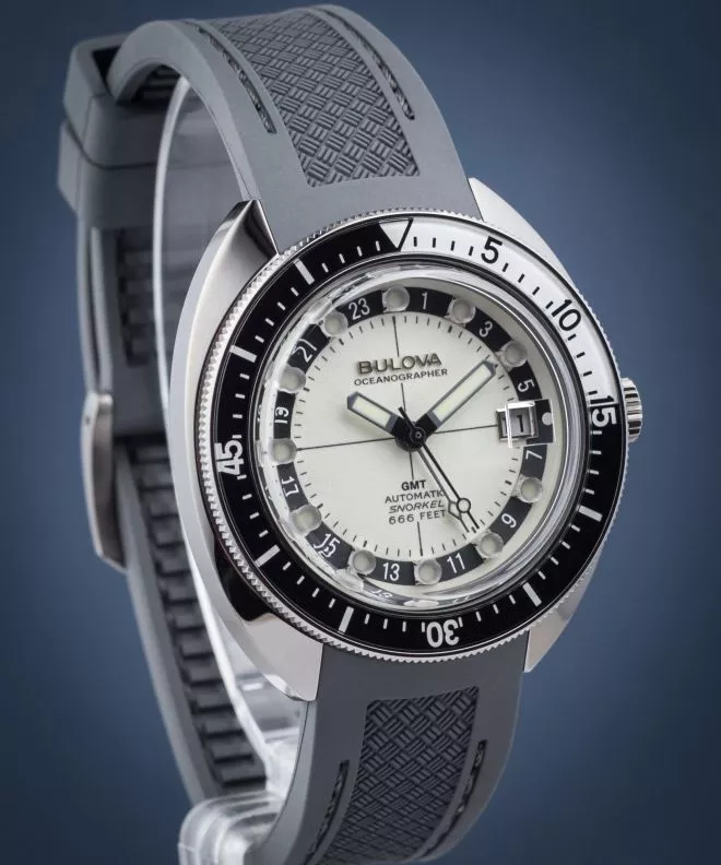 Часовник Мъжки Bulova Oceanographer GMT Automatic 98B407