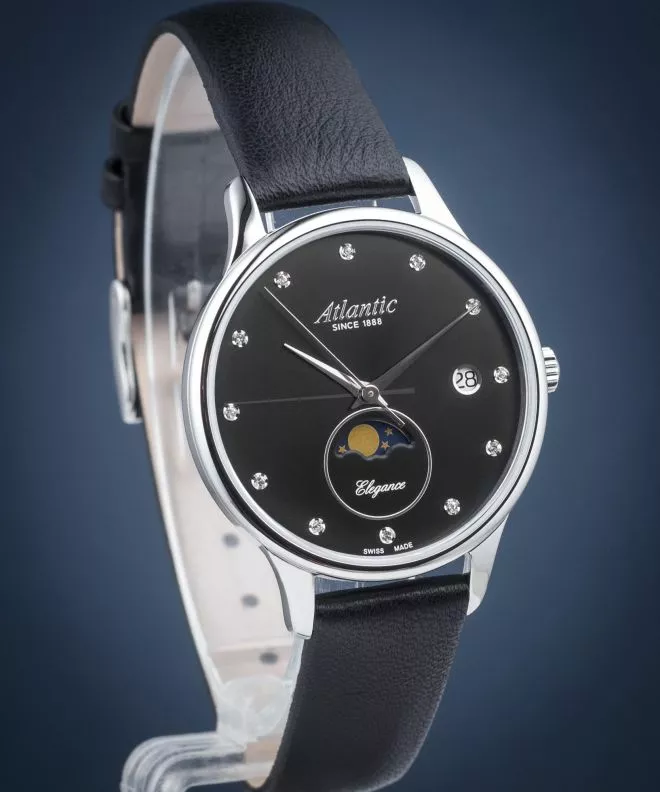 Часовник Дамски Atlantic Elegance Moonphase 29040.41.67L