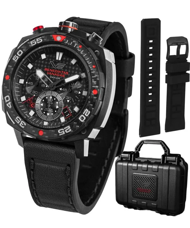 Часовник Мъжки Vostok Europe Benediktas Vanagas Dakar Europe Systema Periodicum VK67-650J740