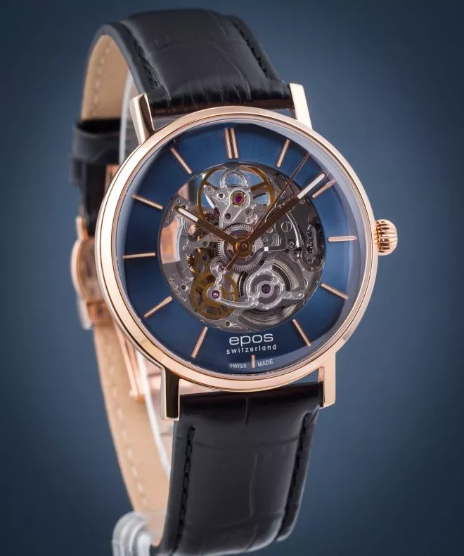 Часовник Мъжки Epos Originale Skeleton Automatic 3437.135.24.16.25