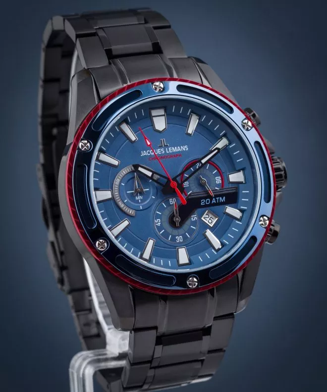 Часовник Мъжки Jacques Lemans Liverpool Chronograph 1-2141G
