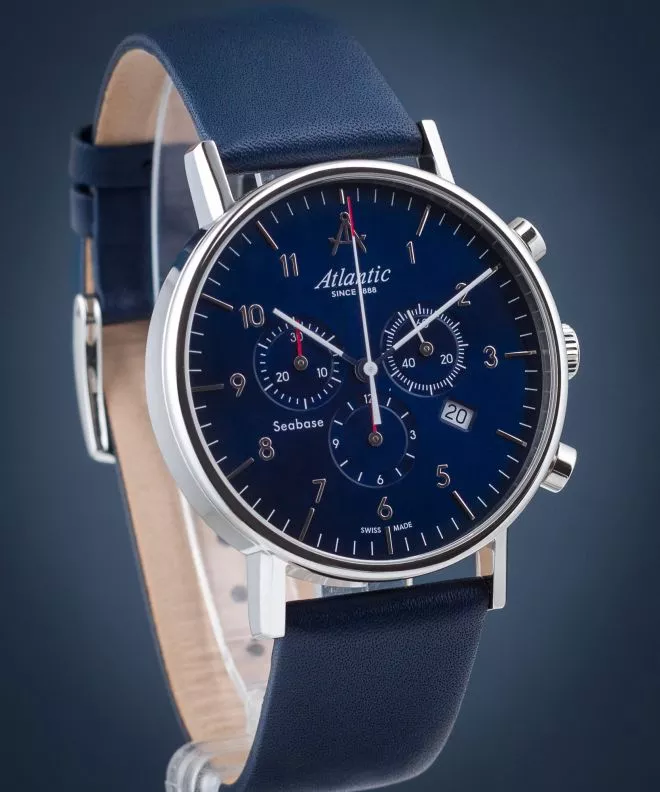 Часовник Мъжки Atlantic Seabase Chronograph 60452.41.55