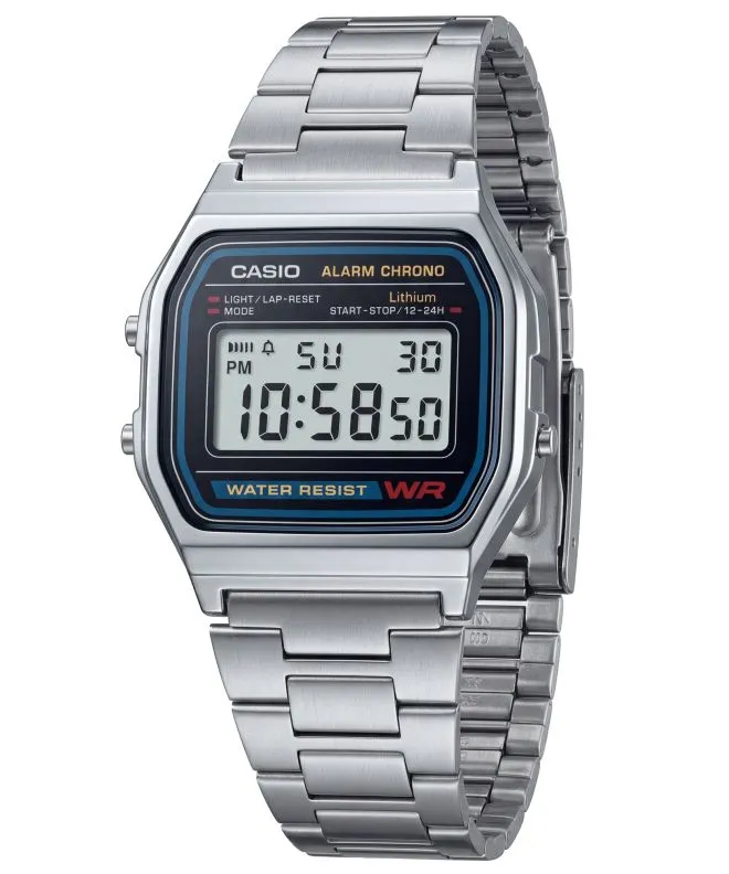 Часовник Мъжки Casio Vintage Silver A158WEA-1EF (A158WA-1DF)