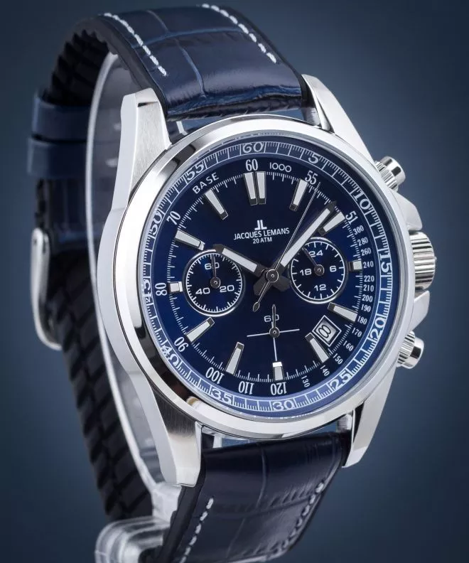 Часовник Мъжки Jacques Lemans Liverpool Chronograph 1-2117C
