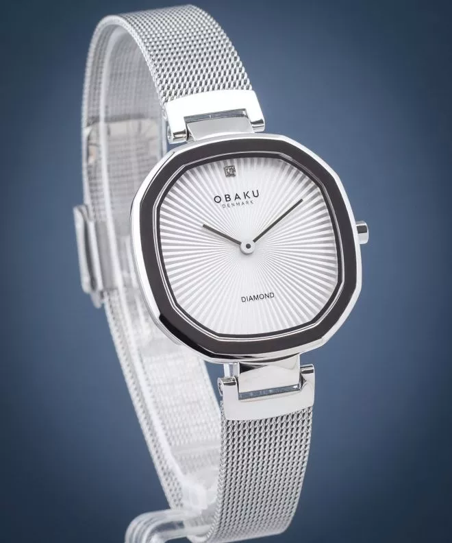 Часовник Дамски Obaku Brilliant Steel Diamond V277LXCIMC
