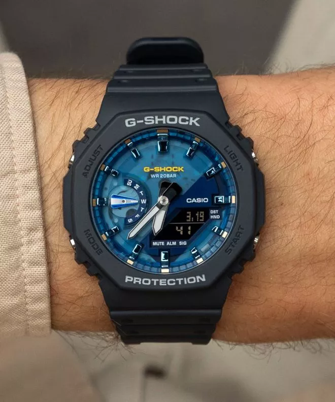 Часовник Мъжки Casio G-Shock Octagon GA-2100AS-2AER