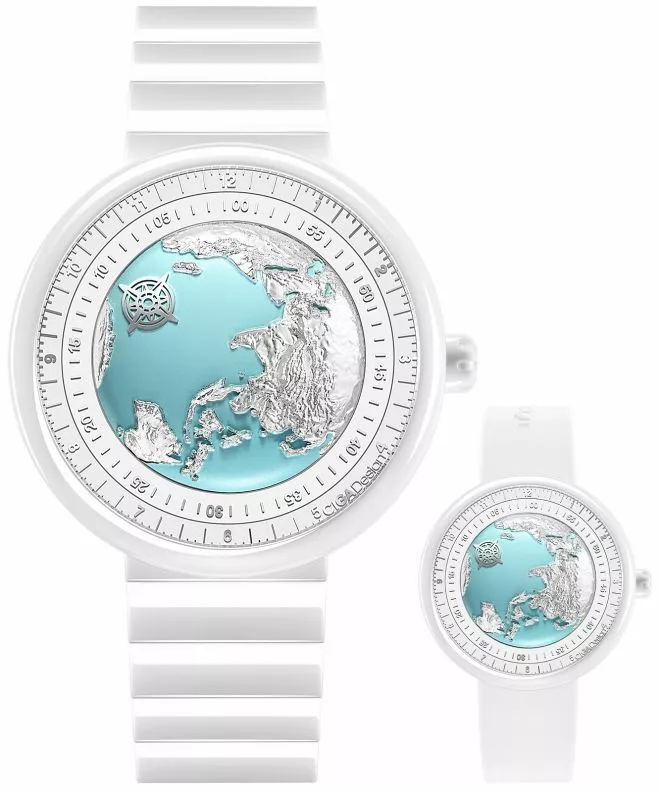 Часовник Дамски Ciga Design U Series Blue Planet-ICE AGE SET U032-WU01-W5W7W