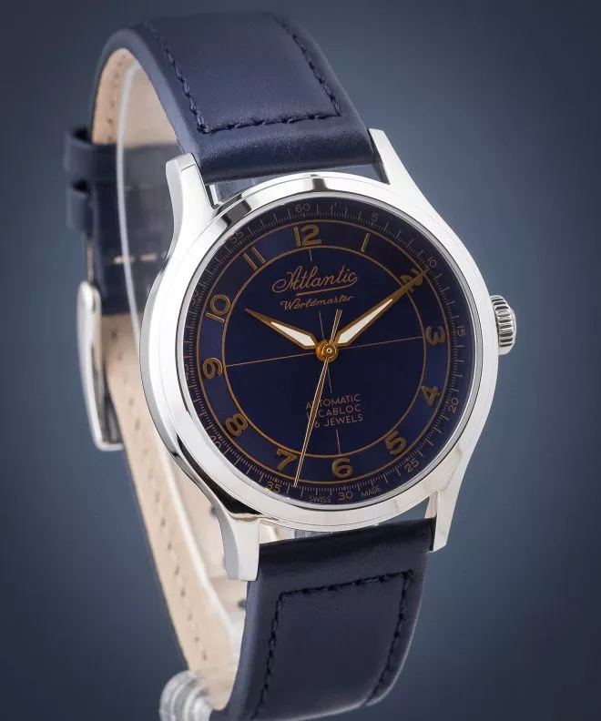 Часовник Мъжки Atlantic Worldmaster Incabloc Automatic 53780.41.53G