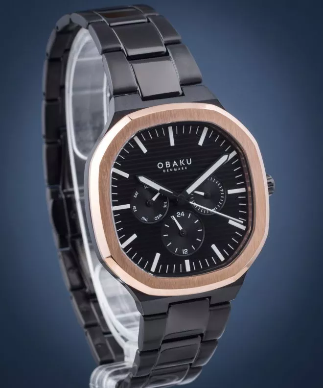 Часовник Мъжки Obaku ILD Dark V275GMMBSB