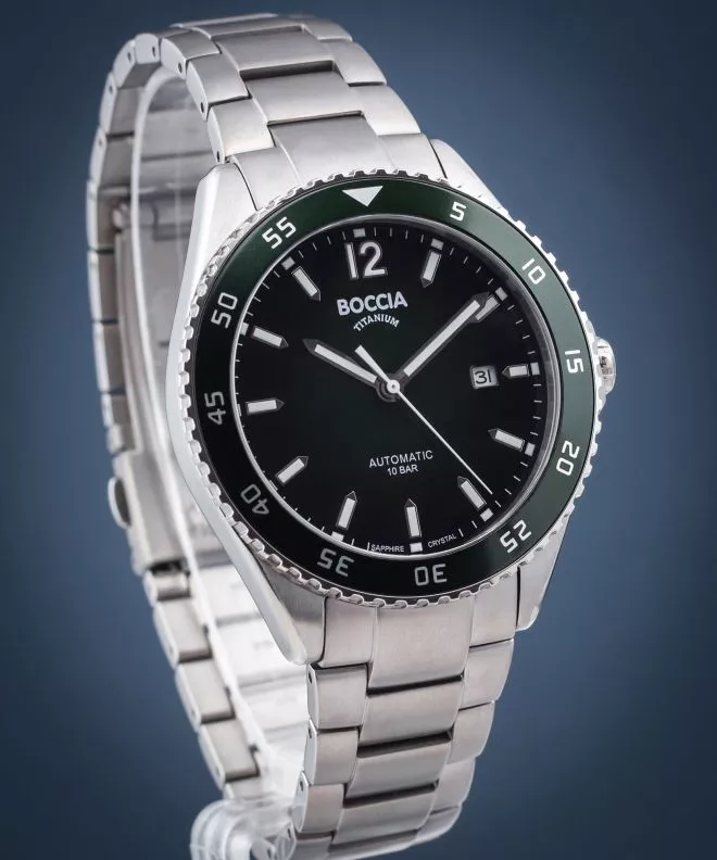 Часовник Мъжки Boccia Titanium Automatic 3653-02