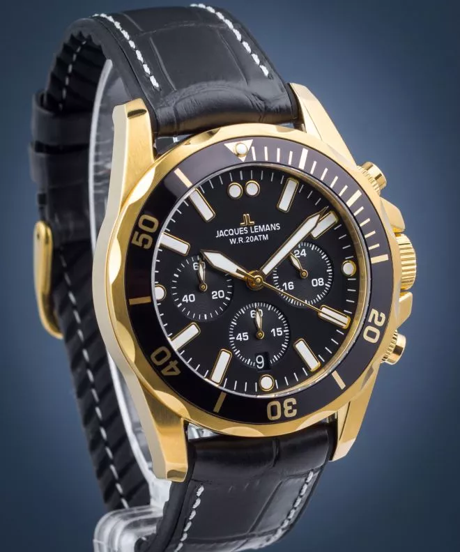 Часовник Мъжки Jacques Lemans Liverpool Chronograph 1-2091E