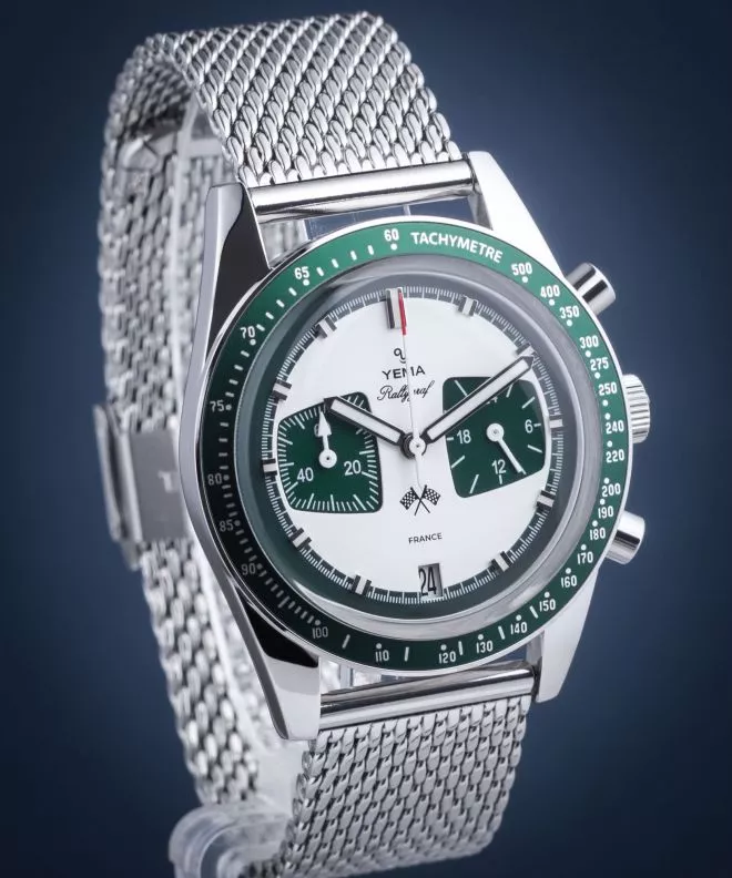 Часовник Мъжки Yema Rallygraf Chronograph Meca-Quartz YMHF1580-ZM