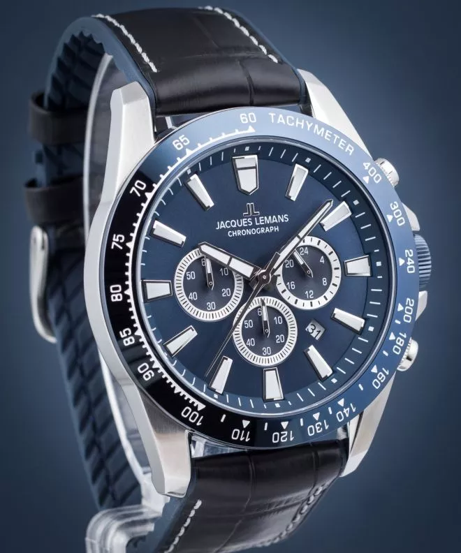 Часовник Мъжки Jacques Lemans Liverpool Chronograph 1-2140B