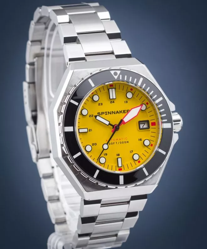Часовник Мъжки Spinnaker Dumas Hornet Yellow Automatic Limited Edition SP-5081-II