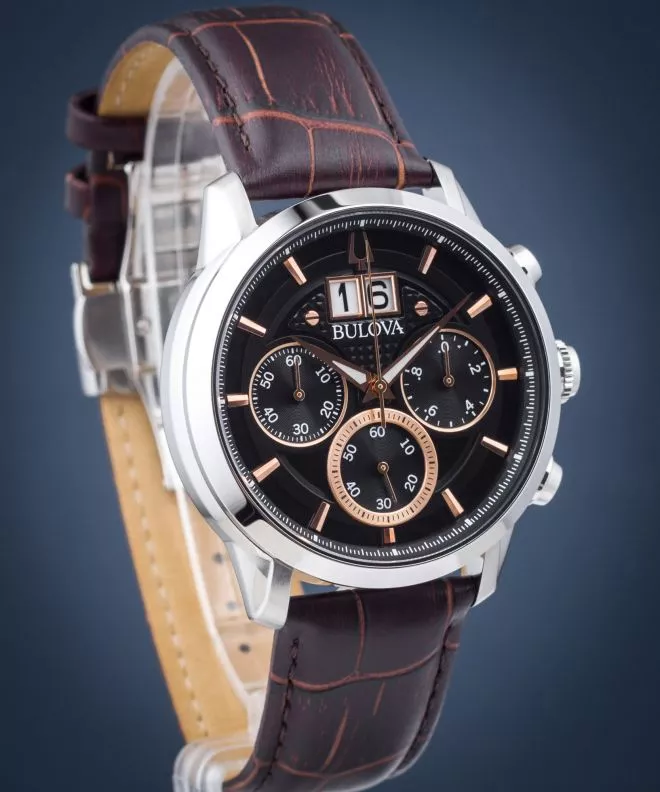 Часовник Мъжки Bulova Classic Sutton Chronograph 96B311
