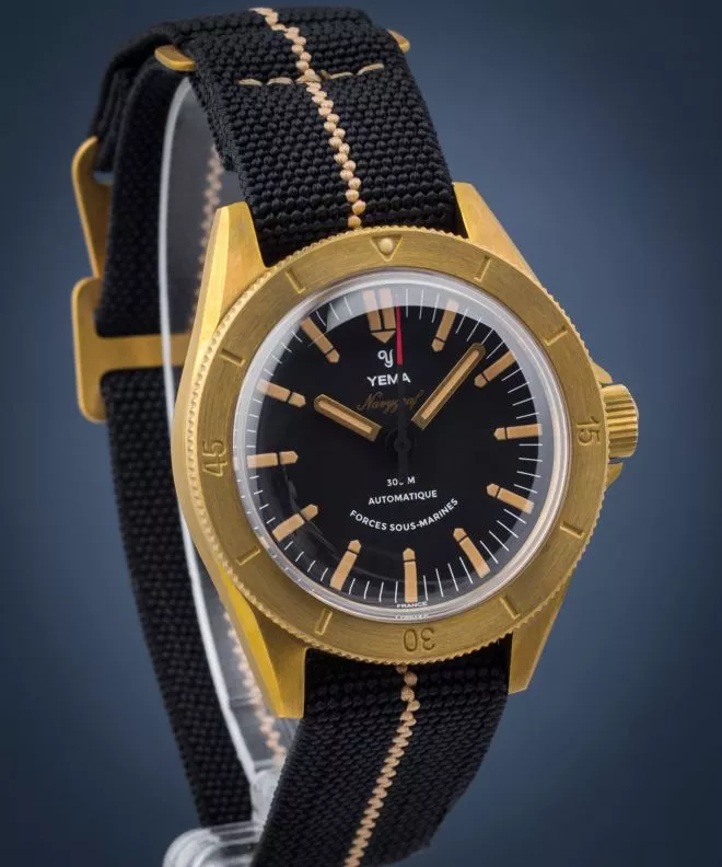 Часовник Мъжки Yema Navygraf FSM Forces Sous Marines Bronze YNAVZ22FSM-AAS