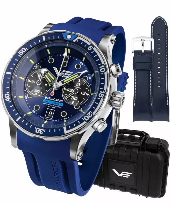 Часовник Мъжки Vostok Europe Batiscafos Chronograph SET 6S21-511A772