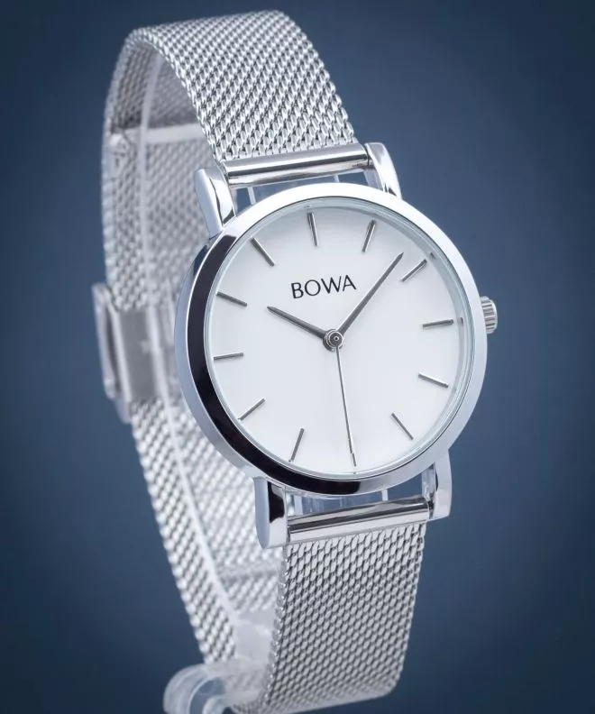 Часовник Дамски BOWA Tokyo White-Silver mesh 33 TO335-25-165M