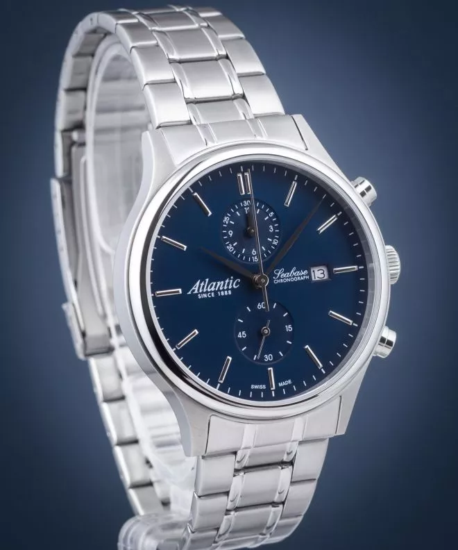 Часовник Мъжки Atlantic Seabase Chronograph 64457.41.51
