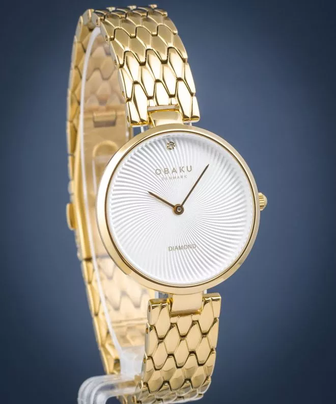 Часовник Дамски Obaku Diamant Cider V256LXGISG