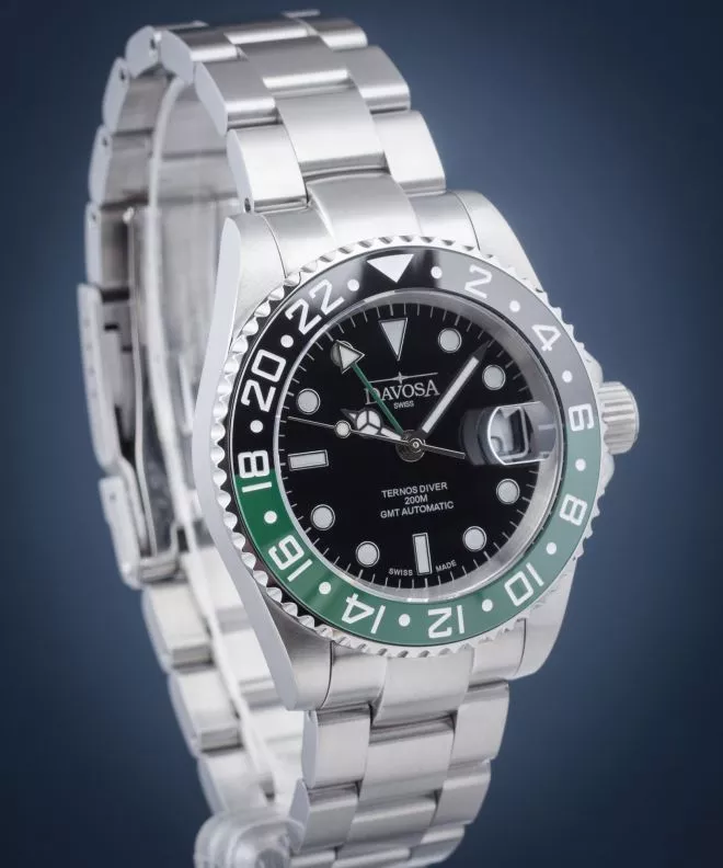 Часовник Мъжки Davosa Ternos Ceramic GMT Automatic 161.590.70