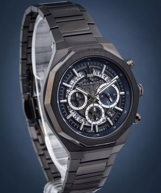 Часовник Мъжки Maserati Stile Skeleton Chronograph R8873642012