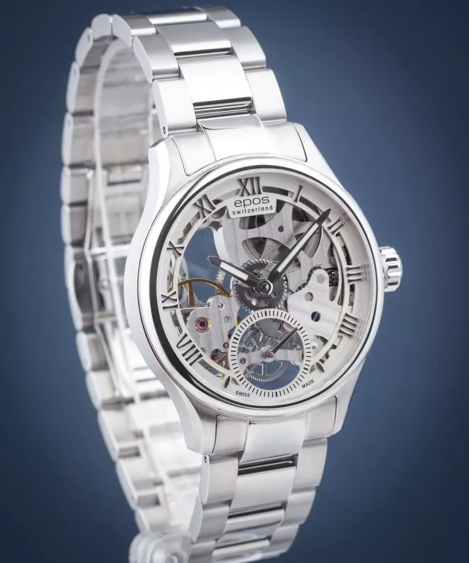Часовник Мъжки Epos Originale Skeleton Limited Edition 3500.165.20.28.30