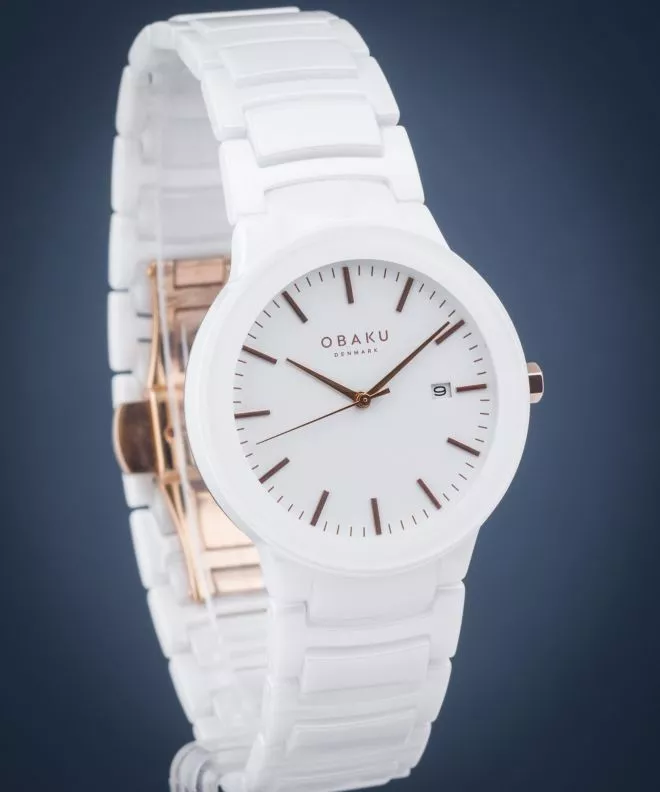 Часовник Дамски Obaku Pil - Lille Milk V280LDWWCW