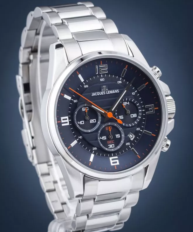 Часовник Мъжки Jacques Lemans Liverpool Chronograph 1-2118F