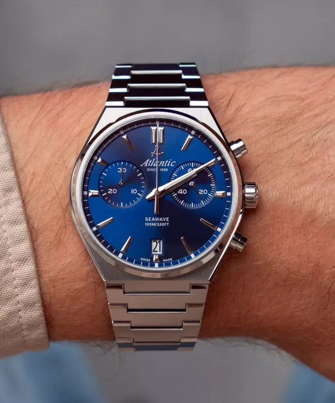 Часовник Мъжки Atlantic Seawave Chronograph 58466.41.51