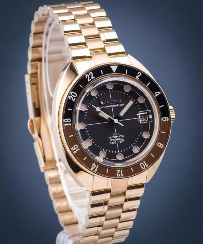 Часовник Мъжки Bulova Oceanographer GMT Automatic 97B215