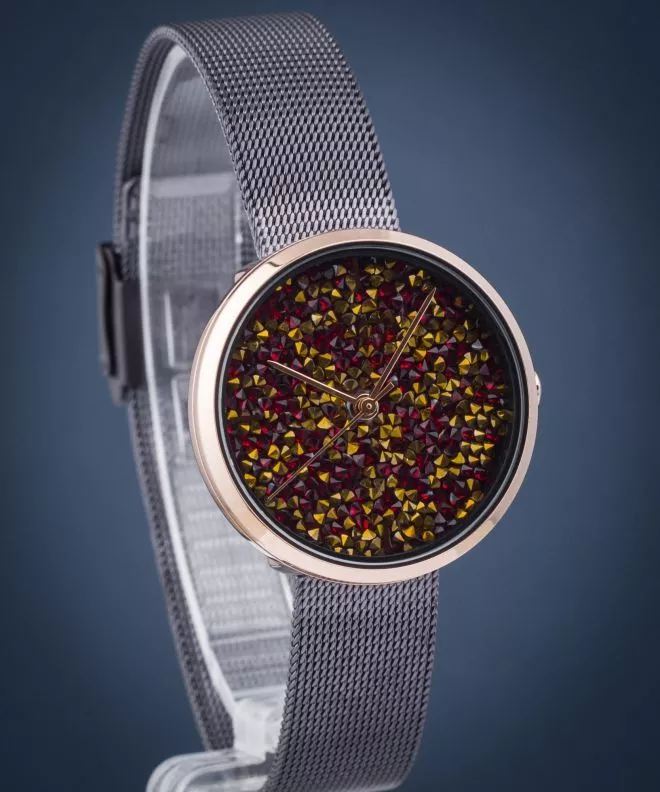 Часовник Дамски Obaku Glimmer Walnut V289LHVNMN