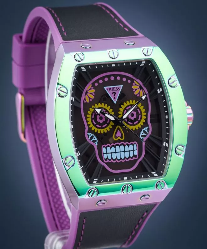 Часовник Мъжки Guess Day of The Dead Santa Muerte GW0506G2