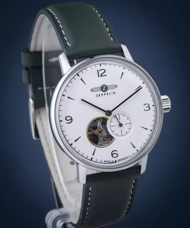 Часовник Мъжки Zeppelin Hindenburg Open Heart Automatic 8066-1_N