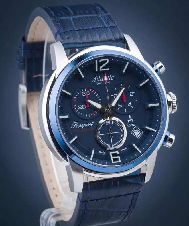 Часовник Мъжки Atlantic Seasport Chronograph 87461.47.55
