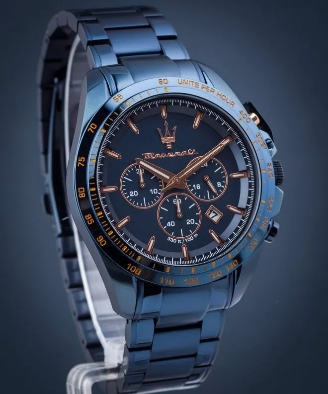 Часовник Мъжки Maserati Traguardo Chronograph Blue Edition R8873612054
