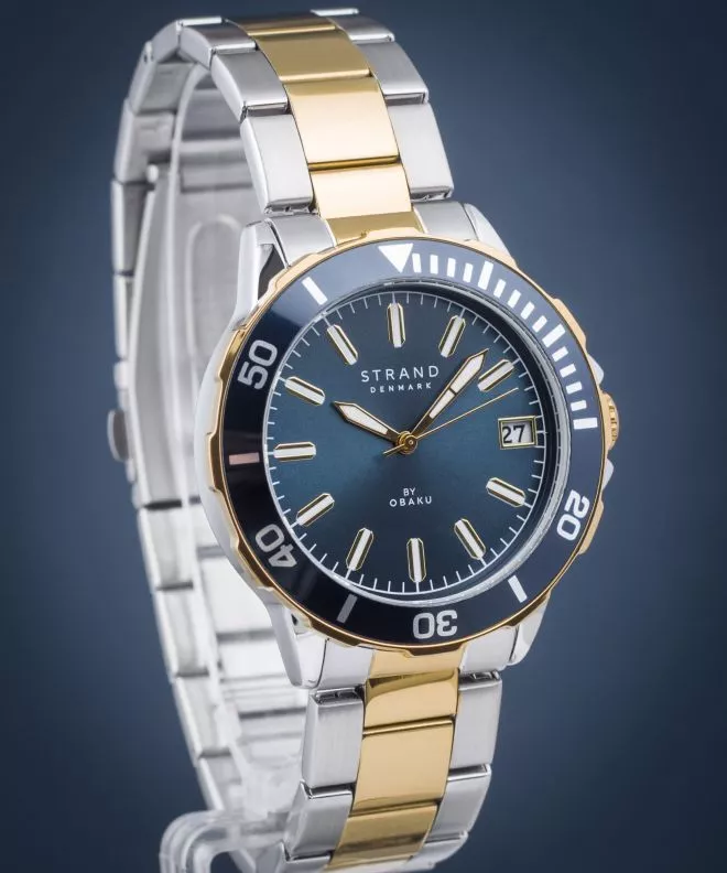 Часовник Мъжки Strand by Obaku Aberdeen S744GDFLSF
