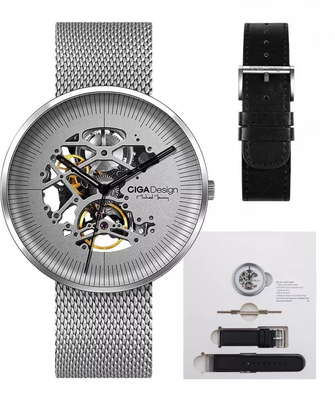 Часовник Мъжки Ciga Design MY Series Stainless Steel Skeleton Automatic M021-SISI-W13
