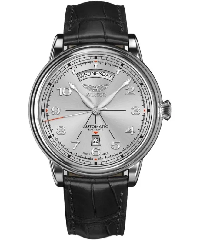 Часовник Мъжки Aviator Douglas DC-3 Day-Date Automatic Limited Edition V.3.44.0.399.4