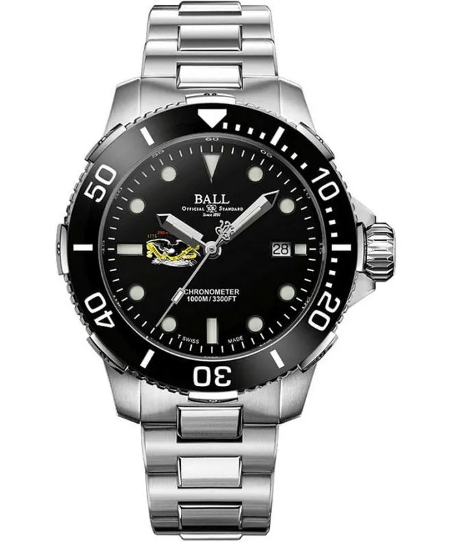 Часовник Мъжки Ball Engineer Hydrocarbon DeepQUEST Protector Automatic Limited Edition DM3002A-S9C-BK