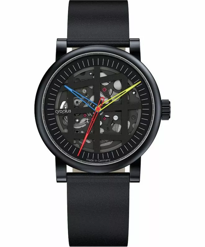 Часовник Мъжки Bauhaus Walter Gropius Atrium Automatic Skeleton WG.A801-03