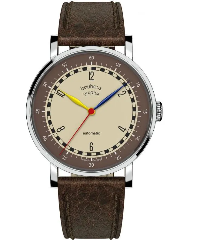 Часовник Мъжки Bauhaus Walter Gropius New Bauhaus Automatic WG.NA002-08