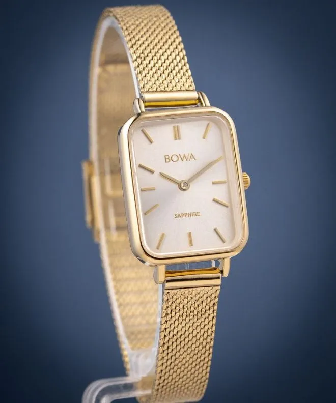 Часовник Дамски BOWA Dubai Full Gold Mesh 20 DU204-44-104M