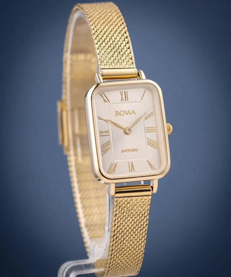 Часовник Дамски BOWA Dubai Full Gold Mesh 20 DU204-44R-104M