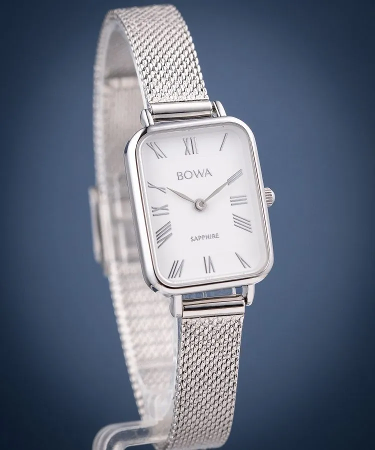 Часовник Дамски BOWA Dubai White-Silver Mesh 20 DU205-25R-105M