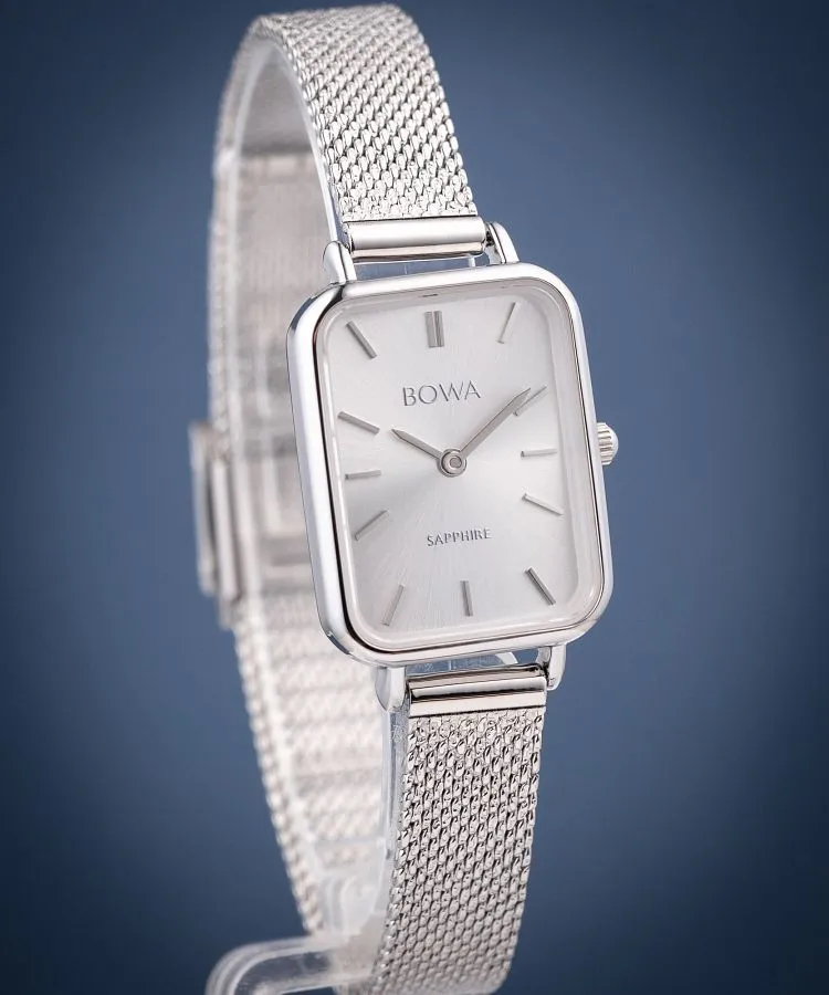 Часовник Дамски BOWA Dubai Full Silver Mesh 20 DU205-55-105M