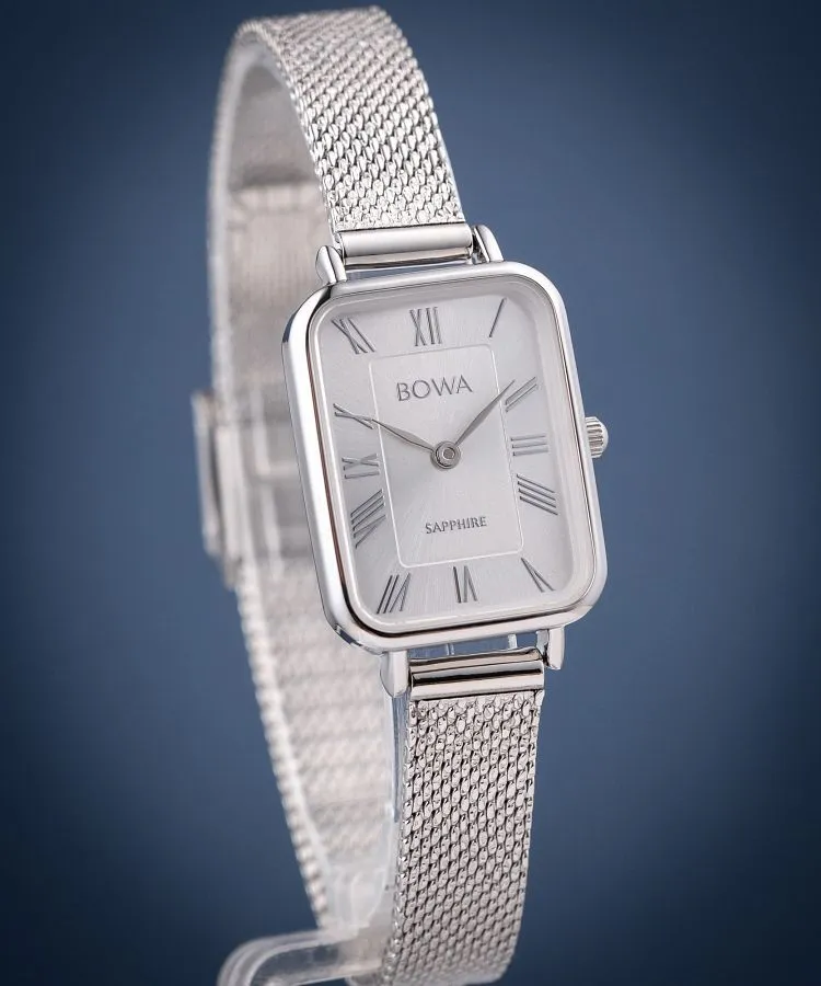 Часовник Дамски BOWA Dubai Full Silver Mesh 20 DU205-55R-105M
