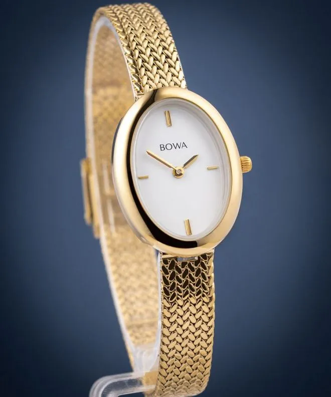 Часовник Дамски BOWA Oslo White-Gold Mesh 23 OS234-24-104M