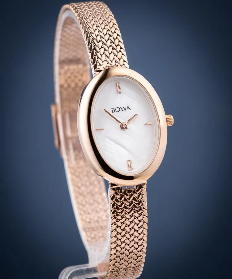 Часовник Дамски BOWA Oslo Pearl Rose-Gold Mesh 23 OS237-157-107M